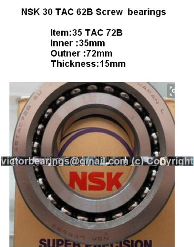 NSK  BEARING 35 TAC 72 B SUC 10 PN 7B