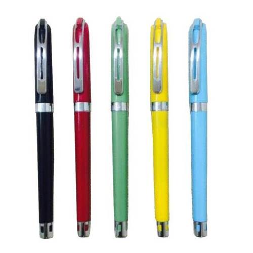 Smily Shining Chrome Part Ball Pen