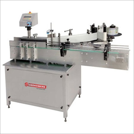 Automatic Round And Flat Bottle Sticker Labeling Machine Application: Puch Lable