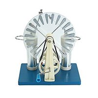 White And Blue Wimshurst Electrostatic Generator