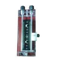 U-tube Manometer - Mild Steel, 7 - 27 Inches | Red And Green, Laboratory Use