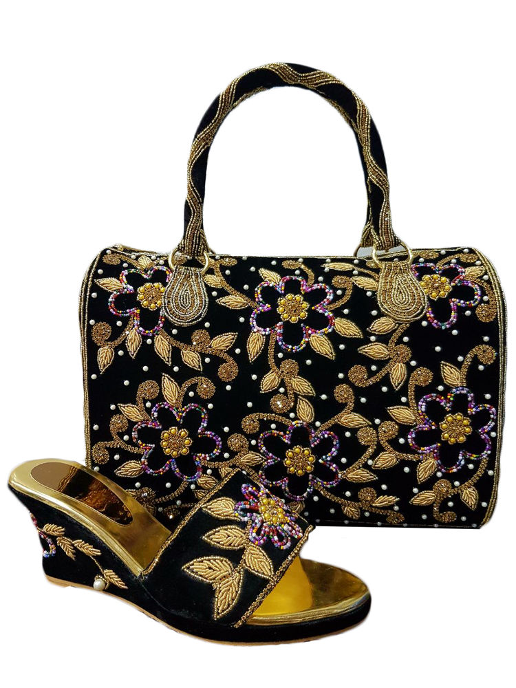 Party wear matching Bag & Shoe for woman