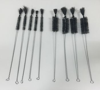 Silver And Black Test Tubes Brushes