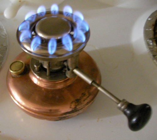 ALCOHO BURNER, BRASS