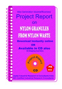 Nylon Granules From Nylon Waste Manufacturing Ebook