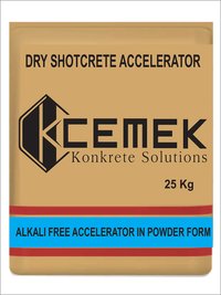 Concrete Accelerator - White Or Gray Powder, Cemek - Rset80p | Alkali Free Accelerator With Acidic Ph, Ideal For Rapid Setting