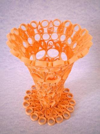 Dazzling Paper Vase
