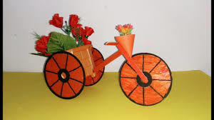 Quilling Tricycle Paper Vase Manufacturer Supplier In Hooghly