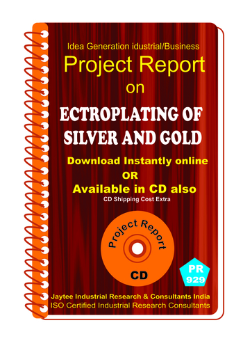 ElectroPlating of Silver and Gold Manufacturing Book