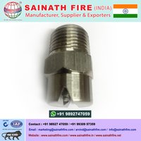 Vee Jet Nozzle - Stainless Steel & Brass, Size Options 1/4", 1/2", 3/4", 1", Spray Angles 20° To 120°, Suitable For 3-6 Bar Pressure