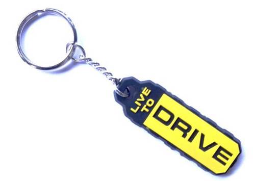 Drive Rubber Keychain
