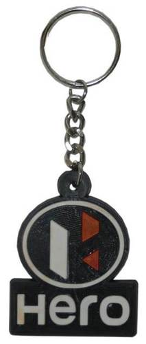 Hero Rubber Keychain