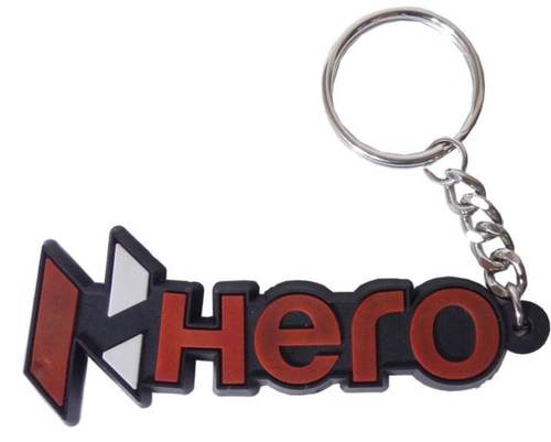 Hero Rubber Keychain