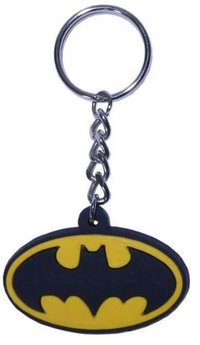 Oval Type Rubber Keychain
