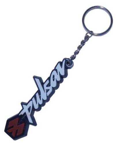 Pulsar Rubber Keychain