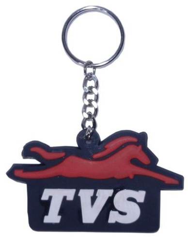 Tvs Rubber Keychain