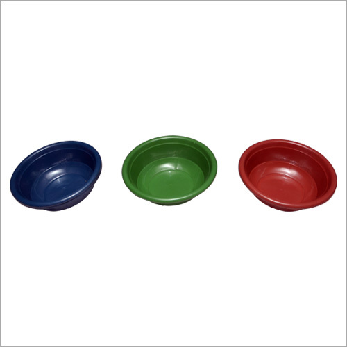 Vegetable Round Plastic Basket Size: 8 By 3 Inches (Approx)
