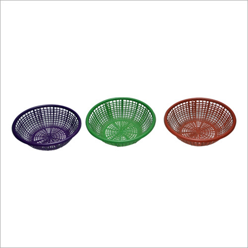 Durable Multipurpose Plastic Basket Size: 8 By 3 Inches (Approx)