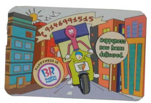 HAPPYNESS NOW HOME DELIVERED MAGNET