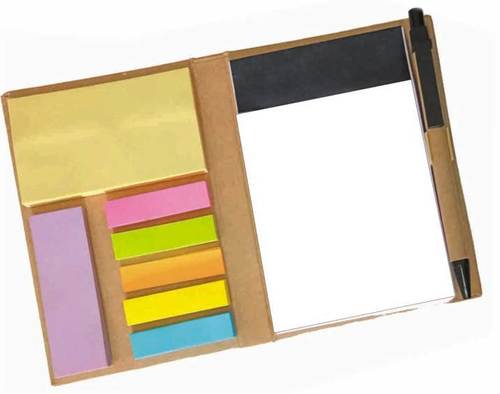 Sticky Notepad With Pen