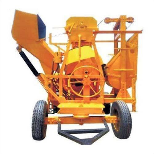 Two Channel Hoist Concrete Mixer Machine