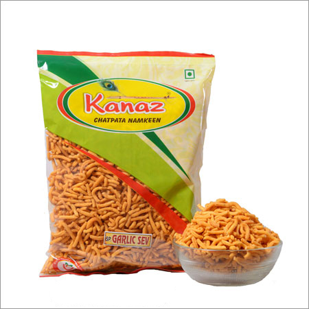 Garlic Sev Namkeen Carbohydrate: 23-56.31 Grams (G)
