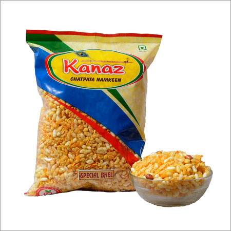 Special Bhel Namkeen Carbohydrate: 53.3-60 Grams (G)