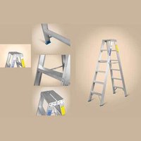 Heavy Duty Platform Aluminium Ladder