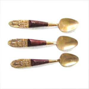 Bronze Spoons By SHAH BHOGILAL DEVCHAND