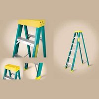 Fiberglass (FRP) Single Sided Ladder