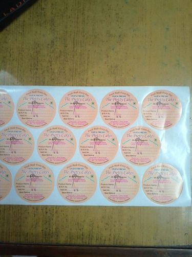 Customized Round Paper Stickers