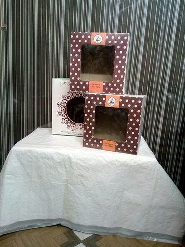 1 & 2 KG Windows Corrugated Duplex Cake Box