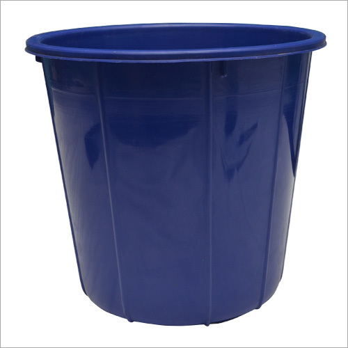 PP Blue Plastic Dustbin