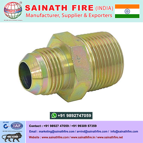 Hydraulic Fittings 37 Degree Connectors By SAINATH FIRE