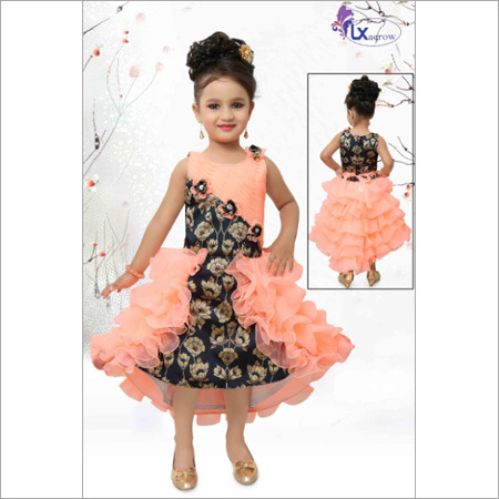 Girl Designer Cotton Frock