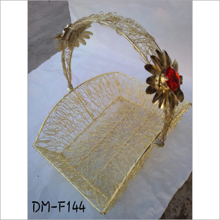 Metal Designer Basket Metal Designer Basket