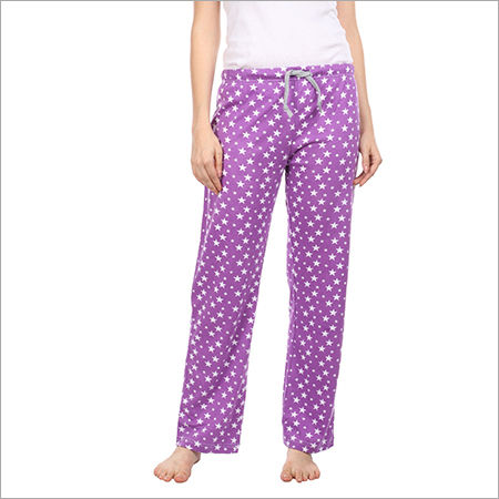 Semantic Women's Cotton Pyjamas Sleepwear Star Print