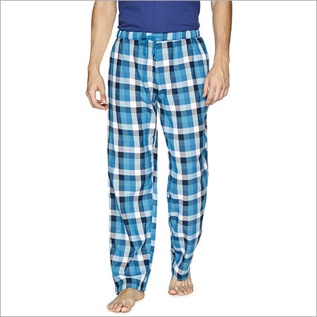 Semantic Mens Blue & White Checks Pyjamas Age Group: 20-30