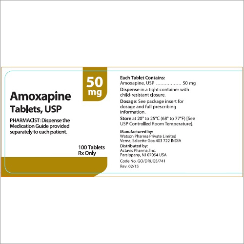 50mg Amoxapine