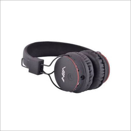NIA Bluetooth X2 Black Headphone