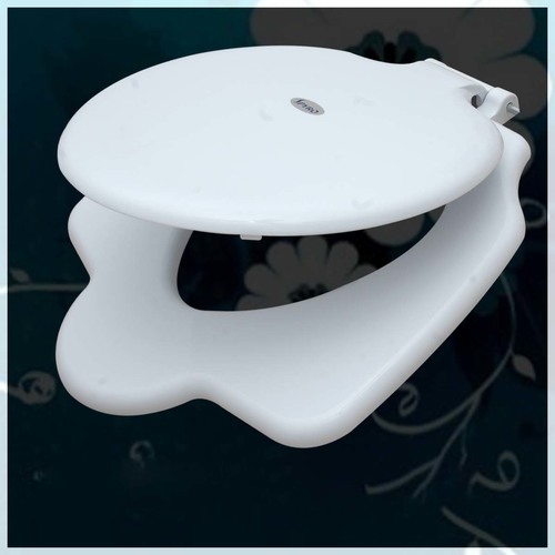 Ceramic Anglo India white seat cover