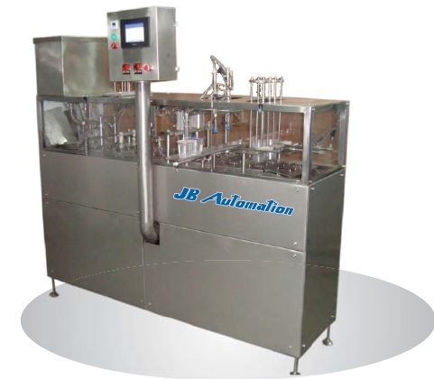 Fully Automatic Linear Cup Filling Sealing Machine