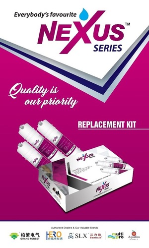 Nexus RO Membrane Replacement Kit - Polyamide, Standard Size, 10 GPM Flow Rate | Easy Installation, Durable Material, High Purity, Long Lifespan, Improved Water Quality