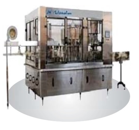 Fully Automatic Bottle Rinsing Filling and Capping Machine