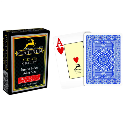 Modiano Platinum Poker Cards