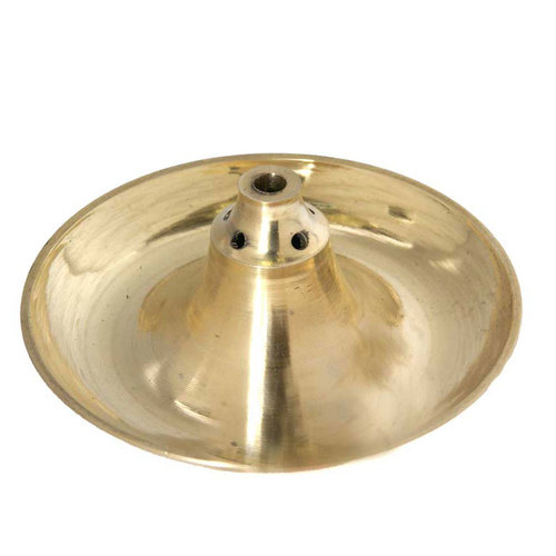 Brass Incense Stick Stand - Stainless Steel, 6 cm Length, 100 mm Diameter, Golden Color | Handcrafted, Vintage Indian Style, Multi-Purpose Decor
