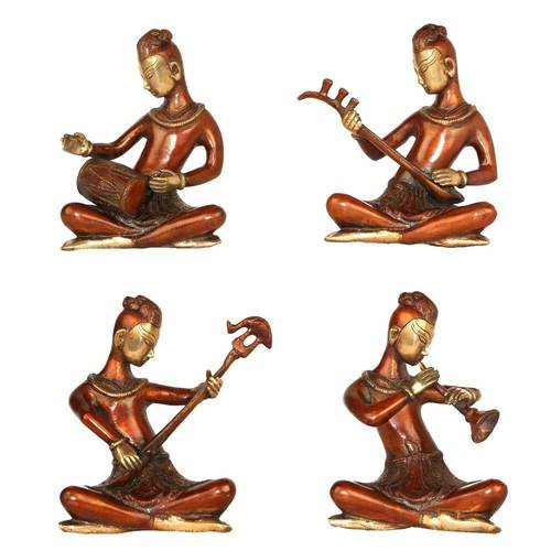 Brown Brass Musicalset Idol