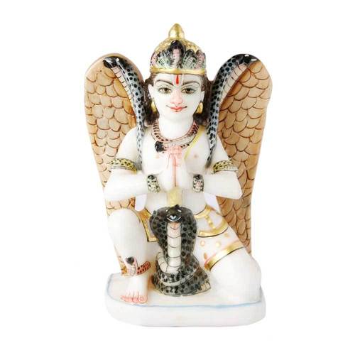 Golden Marble Garud Idol