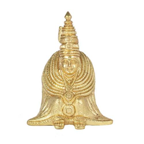 Golden Brass Tulja Bhavani Idol