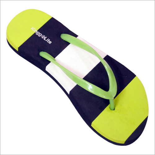 Ladies PVC Strip Printed Flip Flop - Rubber Material, Various Sizes Available, Multiple Colors, Ideal for Year-Round Wear | Comfortable, Easy to Clean, Trendy Flip Flop